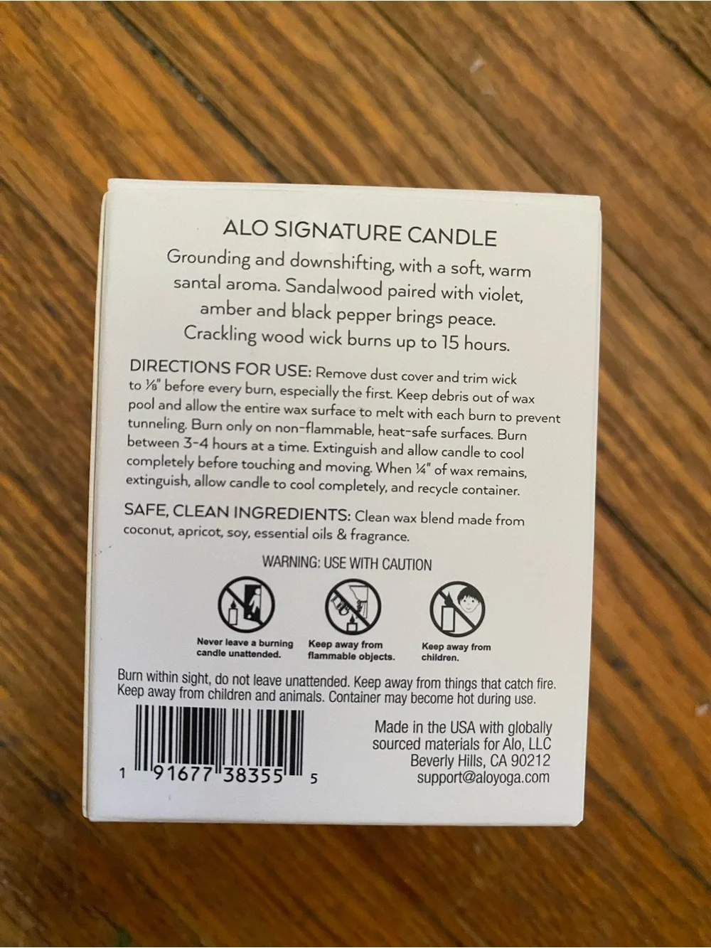 ALO 2 oz signature candle 🕯️ new in box